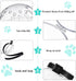 Cat Muzzle for Grooming Cat Adjustable Hood with Paw Covers, Kitten Breathable Anti Bite Muzzles Anti Scratch Boots