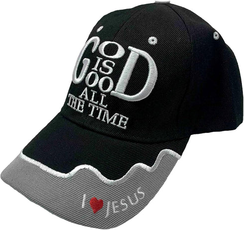 God is Good Baseball Caps, One Size Adjustable Velcro Strap, Outdoor Hats for Men Women, Dad Hats Gifts for Christians