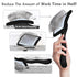 Dog Slicker Brush, Long Pin Grooming Brush for Medium or Long Haired Dogs, Removes Loose Hair, Tangles, Black