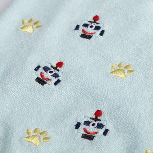 Blueberry Pet 2 Pack Soft & Comfy Terry Cotton Pastel Blue Dog Pajamas & Tank Top T Shirt, Back Length 16"