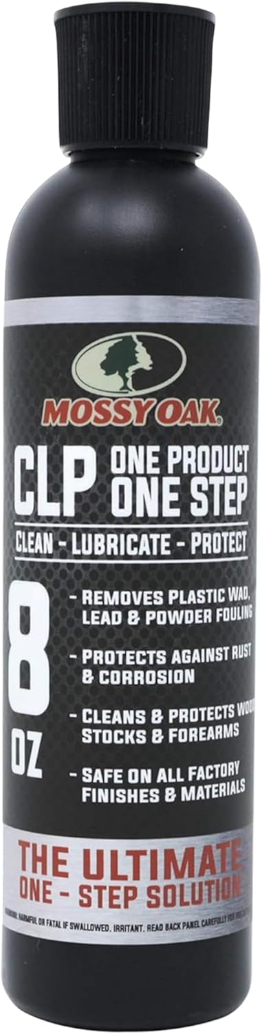 Mossy Oak CLP Gun Cleaning Oil | All-in-One Cleaner, Lubricant & Protectant