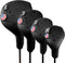 Golf Head Covers | EVA Plastic Golf Club Covers for Driver, Fairway Woods & Hybrid | Driver Headcover with Pins