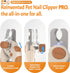 2026 2-Stage Pawsibility Pet Nail Clipper PRO - Quick-Vision LED Light | Adjustable Professional-Grade Blade |