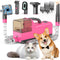 YDHZ All-in-One Dog Grooming Clippers Kit with Pet Grooming Vacuum & Dog Hair