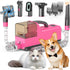 YDHZ All-in-One Dog Grooming Clippers Kit with Pet Grooming Vacuum & Dog Hair