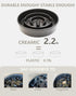 MOPANG 2.0 30oz, 8in, Ceramic Slow Feeder Dog Bowls Elevated, Cups Slow Feeder for Medium Dogs, Puzzle Maze Bowl