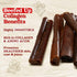 Natural Farm Bully Coated Gourmet Collagen Sticks (4 Inch, 25 Pack) – 95% Natural, Best for Small & Medium Dogs