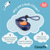 Coachi Multi-Clicker, Dog Accessory, Volume Control with 3 settings, Easy to Click, Adjustable Wrist Strap, Dog Clicker, For Dog Training, Including Sensitive Dogs and Puppies