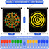 Vnmkp 12 5 6 7 8 9 10 11 12 (12 Magnetic Dart Board Outdoor Game Suitable for Children to Play Comes with Darts Best