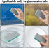 InnoHHustle 4 PCS Fish Tank Cleaning Tools, Aquarium Glass Cleaner Sponge Double Sided Sponge Brush Fish Tank Glass