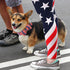 Elegant little tail Independence Day Dog Collar - Adjustable Holiday Pet Collar with Bow for Medium Dogs