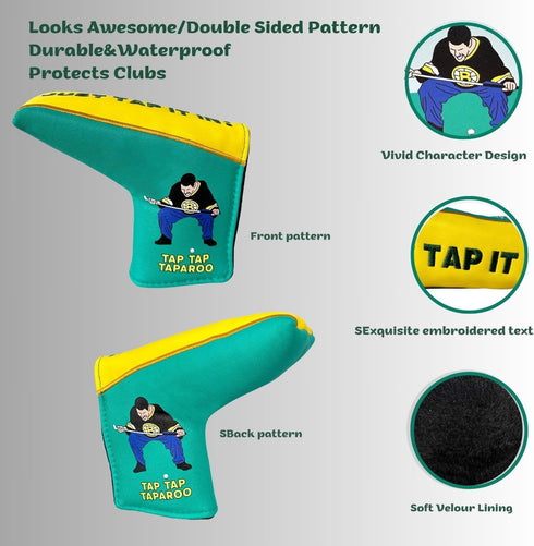 Funny Golf Putter Headcover, Perfect Golf Gift for Men and Women, Accessories for Golfers