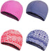 Solid Color Kids Swim Caps Swimming Hat for 2-8 Years Olds Boys Girls with Long Hair