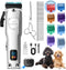 Dog Clippers for Grooming for Thick Heavy Coats, Professional Low Noise Dog