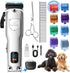 Dog Clippers for Grooming for Thick Heavy Coats, Professional Low Noise Dog
