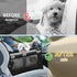 PetsHome Foldable Dog Car Seat with Removable Thick Mat, Waterproof Oxford Travel Bag for Small to Medium Dogs,