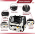 Seamless (2) Baby Pattern with Hearts Pet Travel Carrier | Ventilated Comfortable Design with Safety Features | Ideal