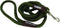 Water & Woods Braided Rope Snap Dog Leash - Green, Durable Comfortable Pet Leash with Classic Swivel Snap