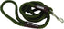 Water & Woods Braided Rope Snap Dog Leash - Green, Durable Comfortable Pet Leash with Classic Swivel Snap