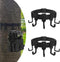Treestand Strap Gear Hangers with Large Hooks, Lightweight Multi-Hook Accessory Holder for Hunting