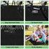 100% Hammock Vailge Waterproof Convertible Dog Car Seat Covers, Waterproof Dog Seat Cover with Mesh Window, Heavy Duty