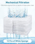 Pawfly 16 Pcs Aquarium Filter Media Sponge Foam Floss for Cascade 700/1000 CCF2UL/CCF3UL