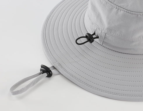 Home Prefer UPF50+ Men's Sun Hat, Wide Brim Fishing Hat for Beach Gardening Golf