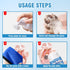 Dog Paw Cleaner Kit - No-Rinse Foaming Cleanser, Paw Balm for Dry Cracked Paws & Nose, Pet Foot Washer