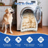 Thickened Dog Bed for Car Back Seat, Upgraded Bottom Non-SlipFits Hard Bottom car seat Cover for Dogs, Premium Mixed