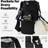 5X 5 EasyAcc Magnetic Gym Bag, Upgraded Super Strong Magnetic Gym Water Bottle Bag Holder Carrier, Built-in Magnets