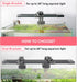 957 978 999 918, Base1.7'' hygger Aquarium Light Riser Fits Universal Fish Tank Light Holder Adjustable Led Aquarium