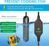 YukiHalu Mini Fish Tank Heater 25/50/100/150W with Protective Cover, Digital Display, Adjustable Temperature for 5-30