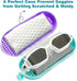 Swimming Swimmer Swim Goggle Case For Goggles, Gifts for Kids Teens Adults, Silicone Cases with Drain Hole