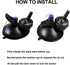 AQUANEAT Aquarium Circulation Pump, Fish Tank Powerhead Pump, Saltwater Wave Maker, Submersible Water Pump with Suction
