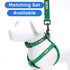 Pawtitas Solid Color Step-in Dog Harness for Training and Walking Extra Small Dogs, Lush Green