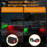 2-in-1 IP67 Boat Navigation Lights, Integrated Split Red and Green LED Bow Lights, Waterproof Navigation Lights Boat