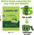 Lospu HY 540 Count Dog Poop Bags Rolls, Extra Thick Tear Resistant Poop Bags for Dogs, Leak Proof Pet Waste Bag