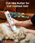 3 1 Trimmer Trimmer, 3 IPX7 oneisall Quiet Cat Clippers for Matted Hair, in Cat Grooming Kit with LCD Display, Cat Hair