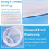 ZCONIEY Filter Socks, 180 Micron, 4 Inch Opening x 14 Inch Long, Aquarium Nylon Filter Bags, 3 Pack