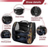 (1) Black Bears Mon Love Baby Transparent Pet Carrier for Travel Hiking for Kitty Small Dog