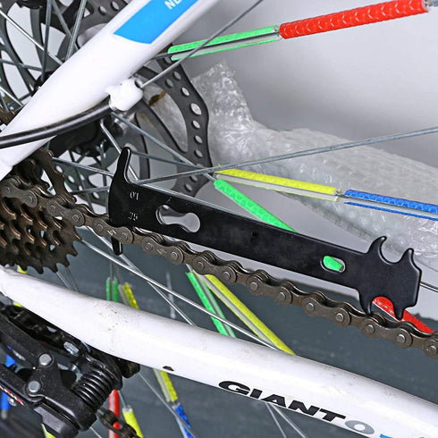 Oumers Bike Link Plier + Chain Breaker Splitter Tool + Chain Checker - Chain Cutter Connector Wear Indicator