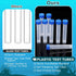 12 Pcs Replacement Test Tubes for Aquarium Test Kits, 10ml Plastic Self Standing Tubes with Scale Line