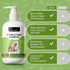 8 Puppy Shampoo for Puppies Weeks Old, Gentle Tearless Dog Shampoo for Smelly Dogs, Deodorizing Dog Shampoo with Aloe