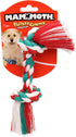Mammoth Pet Products Flossy Chews Cottonblend Color Rope Bone, Small 9-Inch, Multicolored (20002V)