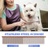 Dog Grooming Scissors - Maxshop Premium Stainless Steel Trimmer Kit, Professional Set of 4