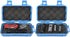 Waterproof Shockproof Dry Storage Box, Hard Plastic Protective Grip Carry Case + Foam + Handle for Fishing Camping