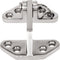 Long Reach Stainless Hatch Hinge, Heavy Duty Marine Grade 316 Hinge with Removable Pin for Yacht Hardware