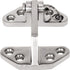 Long Reach Stainless Hatch Hinge, Heavy Duty Marine Grade 316 Hinge with Removable Pin for Yacht Hardware