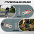 Hycline Shock Pump for Mountain Bike, High Pressure 300 Psi for Bicycle Suspension with Gauge