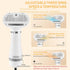 Pet Hair Dryer and Spray Cat Brush, 4 in 1 Steam Comb & Dog Blow Dryer with Water Tank, 3 Heat Settings